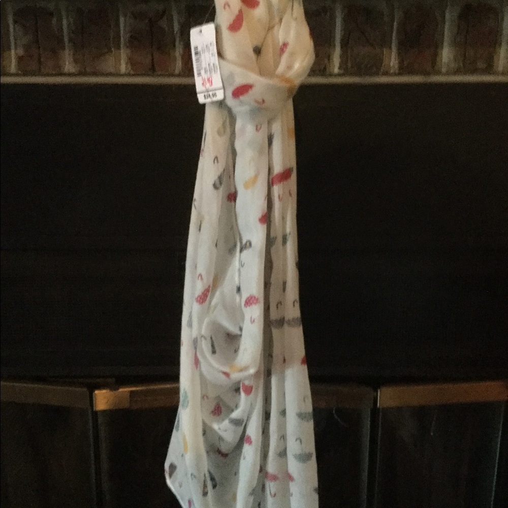 Umbrella Print Scarf